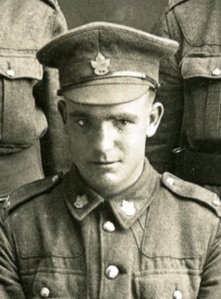 Photo of E.D. McDonald in his military uniform.